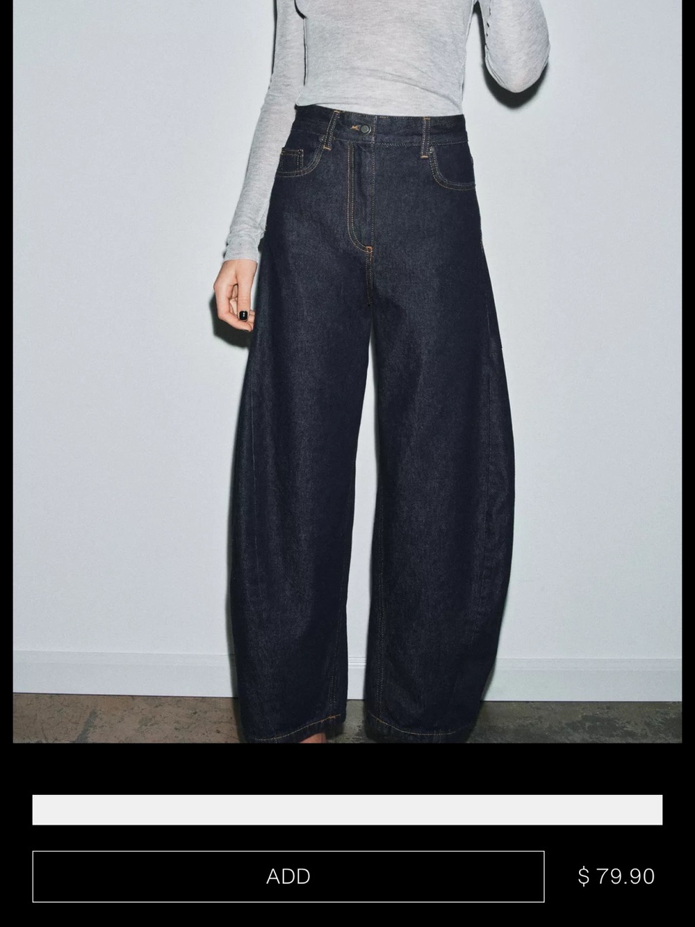 Zara Ballon Jeans - Women